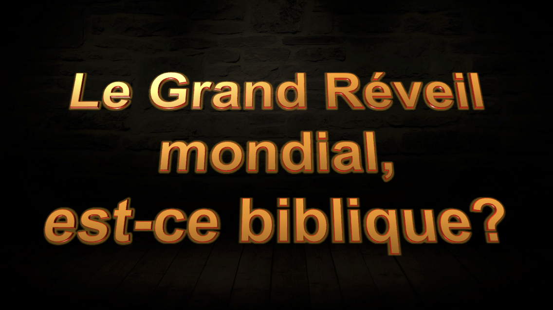 Le Grand Réveil